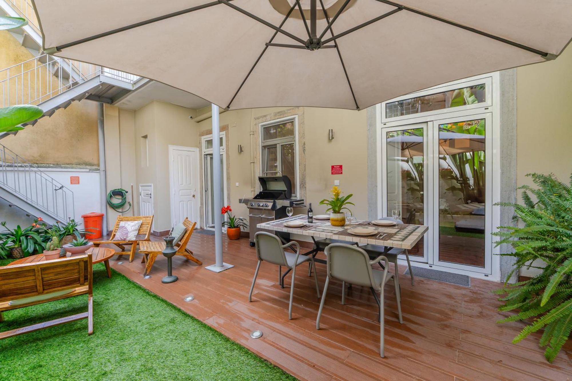 Lisbon Garden Retreat Daire Dış mekan fotoğraf
